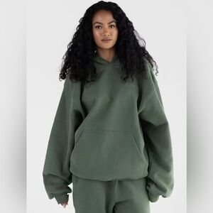 Comfy Olive Green Unisex Sweatshirt